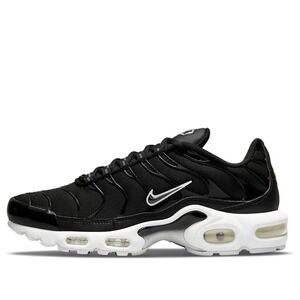 Nike® (Women's‎ 6) AIR MAX PLUS Sneakers in Black/Black/White - $180